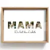 Mama - Buchstaben-Collage Dienblad Rechthoek middel -z3d_shopping