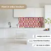 Retro - Floraal - Paars keuken achterwand 2 middel 871 -sfeer4_NL