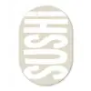 Sushi - Eten - Decoratie - Vintage Wandcirkel Ovaal Glas middel -3d