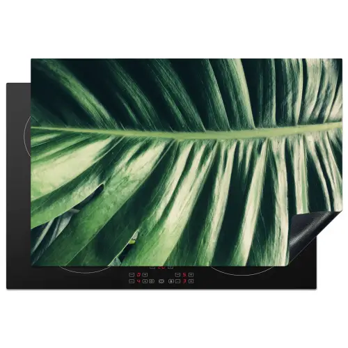 Palmblad - Tropisch - Natuur - Jungle Inductie beschermer vinyl 3mm klein -3d