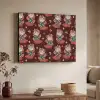 Donker - Cowboy - Laars - Patroon Textielframe zwart klein 947 -sfeer3