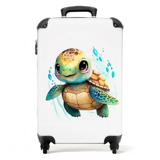 Ziggy Zeeschildpad NBS - Handbagage koffer - Unisex middel -productfoto_recht