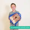 Fee met madeliefjes Kinderrugzak - Blauw middel -sfeer1_NL