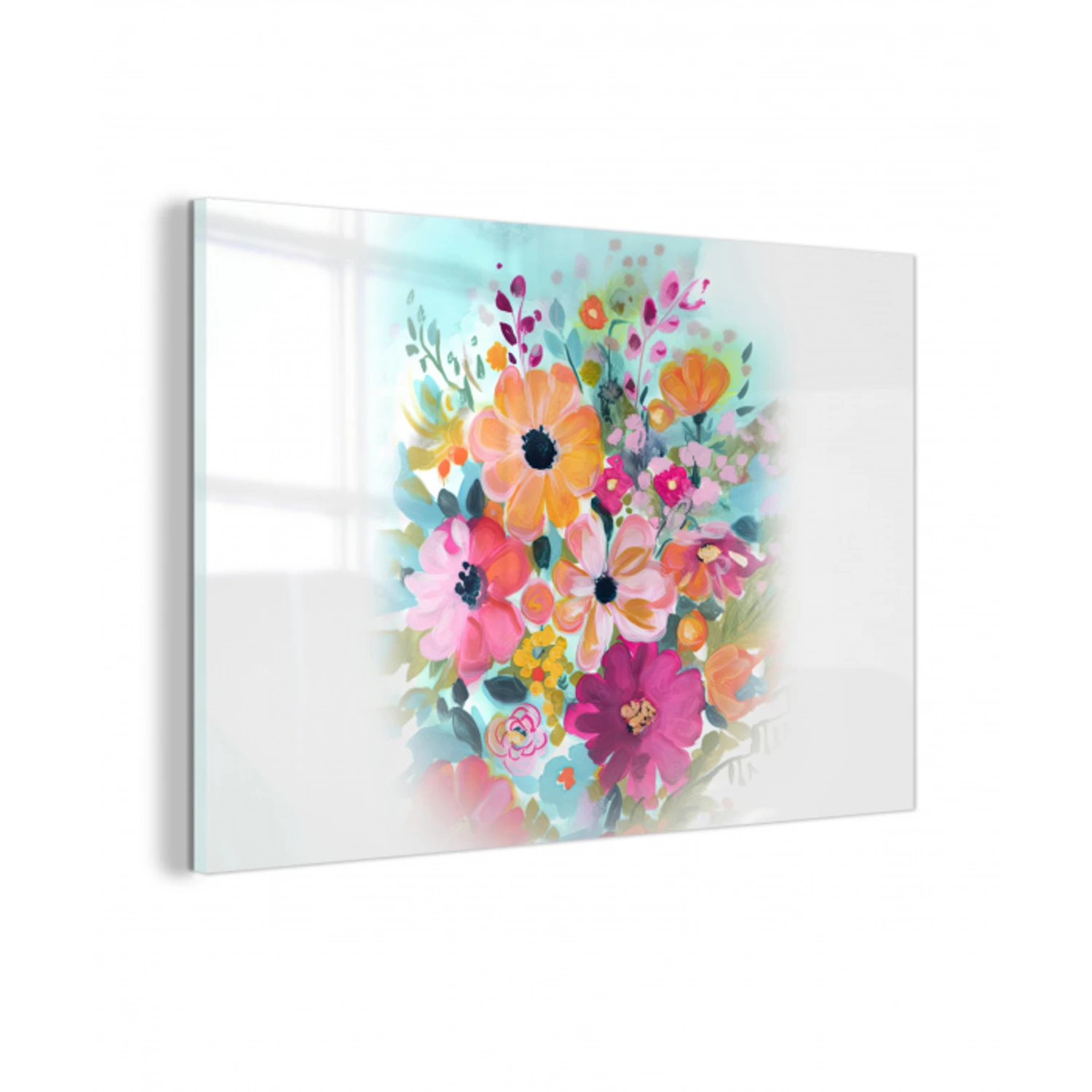 Bloemen - Kleuren - Boeket - Natuur plexiglas 5mm klein -z3d