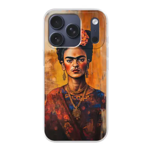 Portret - Sieraden - Schilderachtig Telefoonhoesje iPhone 17 Pro klein -3d