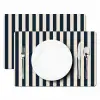Verticale strepen - Blauw - Crème Placemat vinyl groot 368 -zzsfeer2_Kitchenyeah-website