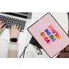 You're doing great - Roze - Kleurrijk laptophoes neopreen klein -bureau