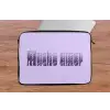Mucho amor - Paars - Gelaagde letters laptophoes neopreen klein -tafel