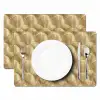 Patroon - Waaier -  Goud Placemat vinyl groot 368 -zzsfeer2_Kitchenyeah-website