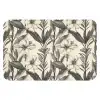 Klassiek - Botanisch - Zwart - Beige WCmat klein 1009 -3d