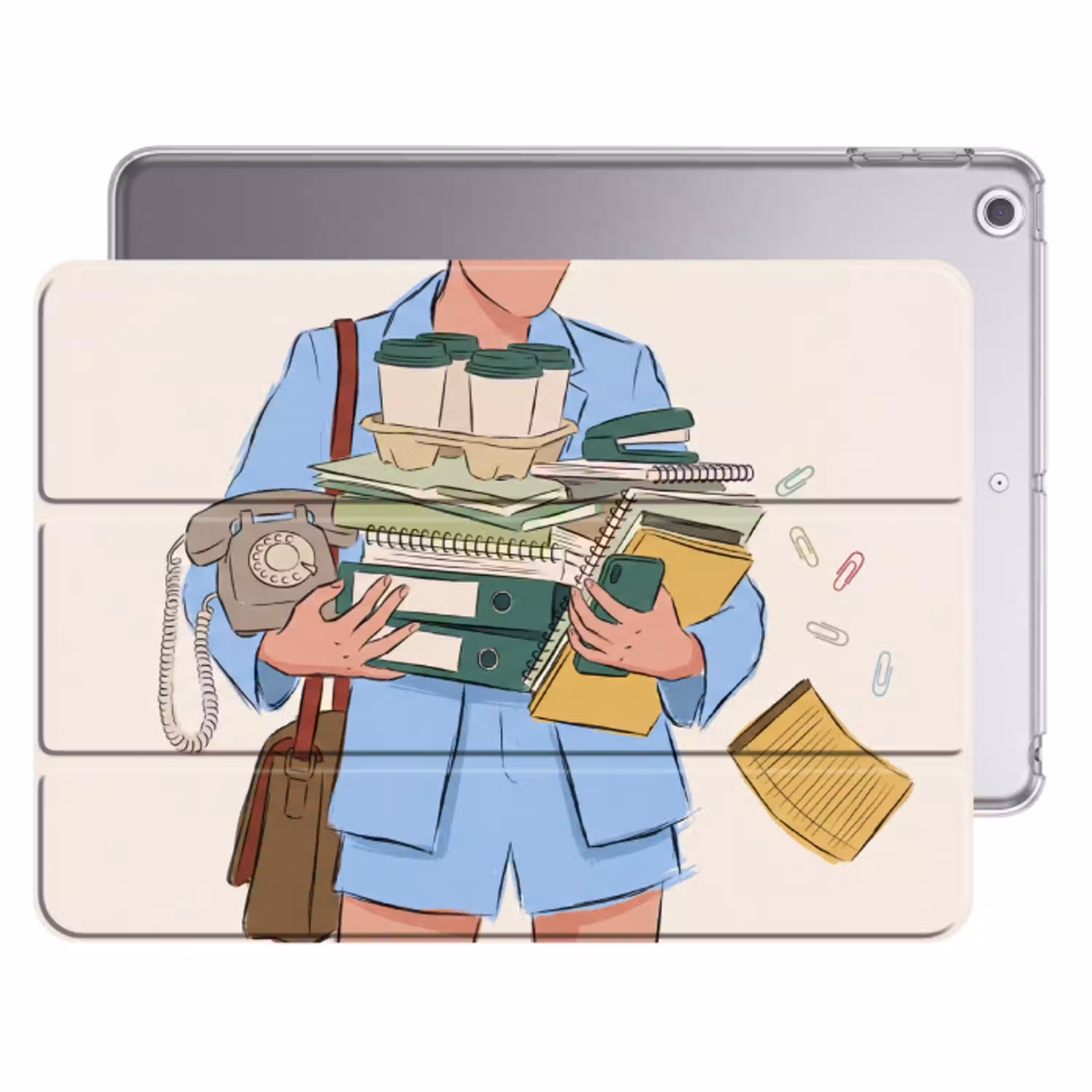 Mens - Kantoorartikelen - Werk - Modern Apple iPad 2017 middel -threedimensional_3d_global