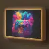 Controller - Neon - Explosie - Kleurrijk Light Box met batterij (Wandlamp kind) middel -z3d_website