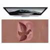 Illustratie - Vogels - Abstract - Roze Muismat XXL klein -zzz3d