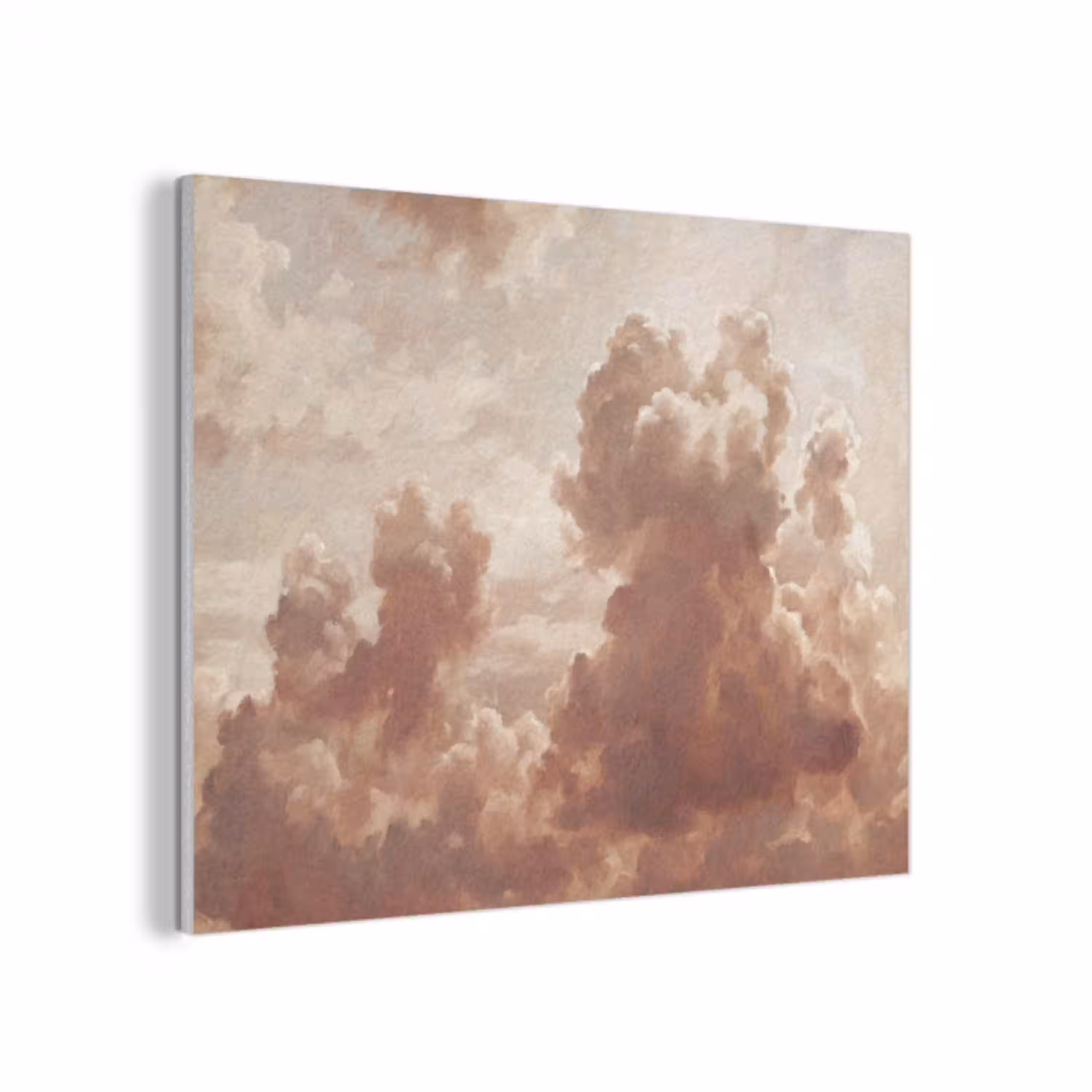 Wolken - Lucht - Natuur - Modern - Bruin PET vilt klein -3d