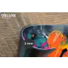 Abstract - Graffiti - Kleurrijk - Verfspatten Placemat vinyl groot -closeup