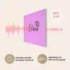 Diva - Lip - Panterprint - Roze PET vilt klein -USP_NL