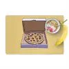 Pizza - Doos - Salami - Illustratie Placemat vinyl groot -zzzproduct_Kitchenyeah-website