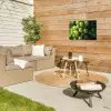Druiven - Tros - Groen Tuinposter op houten frame 2 cm dik klein -sfeer2