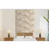 Kristalstructuur - Bruin - Marmer fotobehang vinyl groot 64 -bed