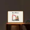 Graafmachine - Getekend - Oranje Light Box met batterij (Wandlamp kind) middel -sfeer1_kind