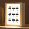 Getallen - Educatief - Leren tellen - Cijfers oefenen voor kinderen - Auto's - Voertuigen Light Box met kabel klein -zzz_3d_website