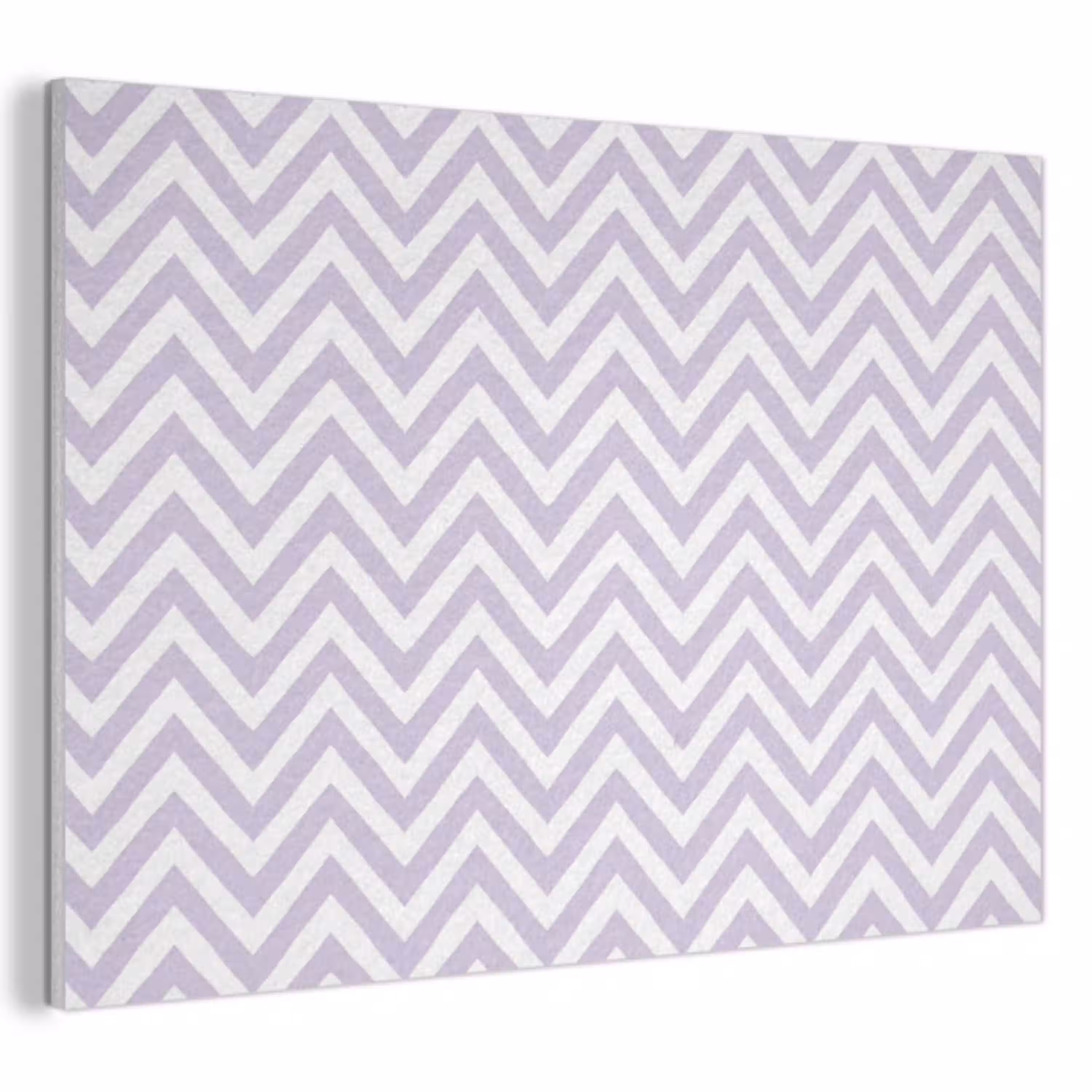 Lila - Geometrisch - Chevron - Zigzag - Patroon PET vilt klein 837 -3d