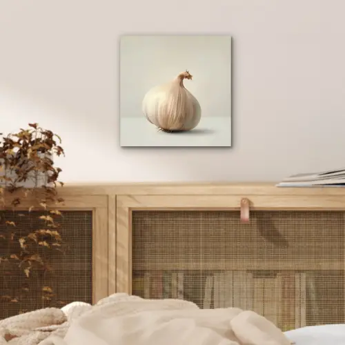 Knoflook - Natuurlijk - Beige aluminium wit klein -sfeer3
