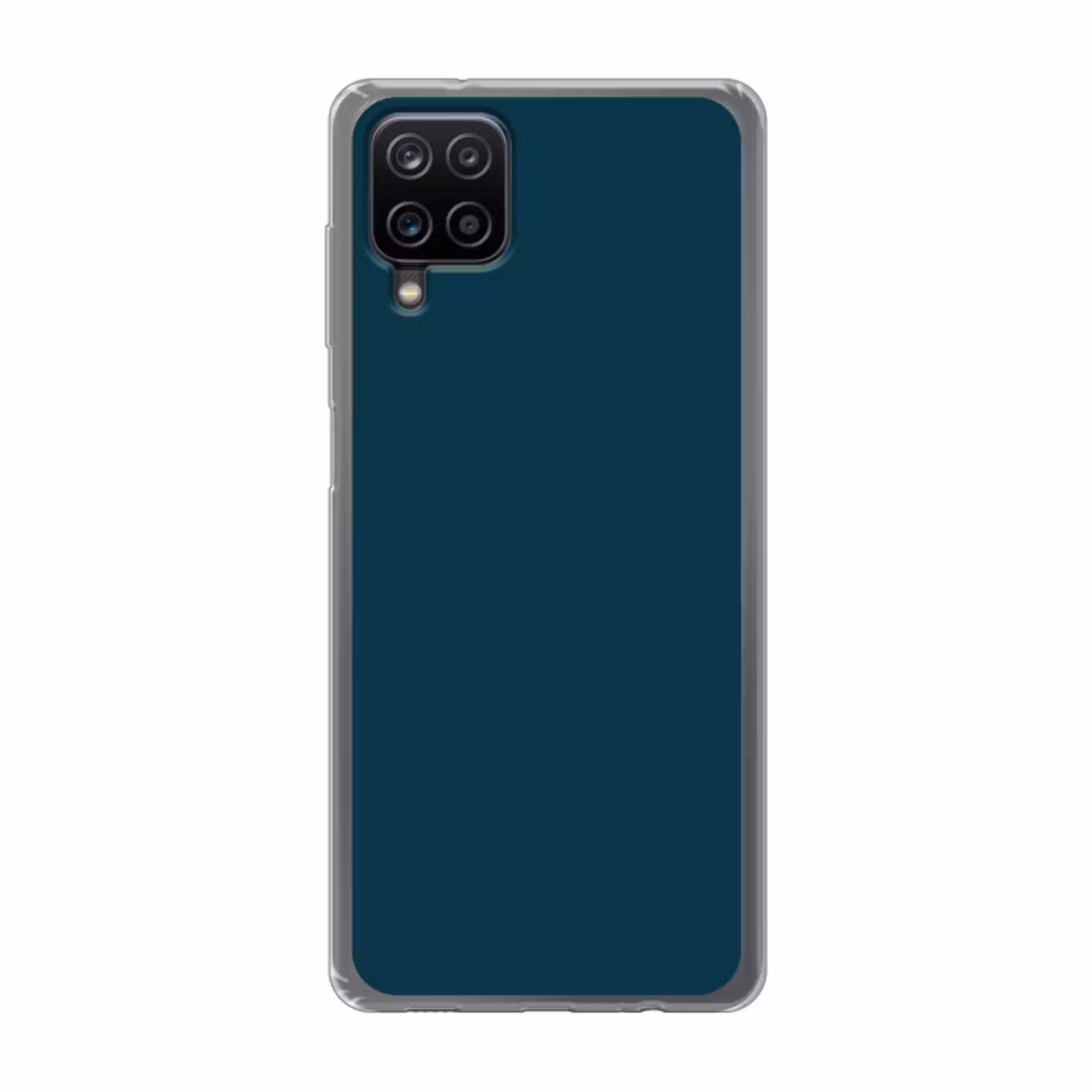 Dark - Indigo - Blauw Telefoonhoesje Samsung Galaxy A12 klein 372 -3d