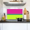 Strepen - Modern - Kleurrijk Inductie beschemer met haakjes klein -sfeer2