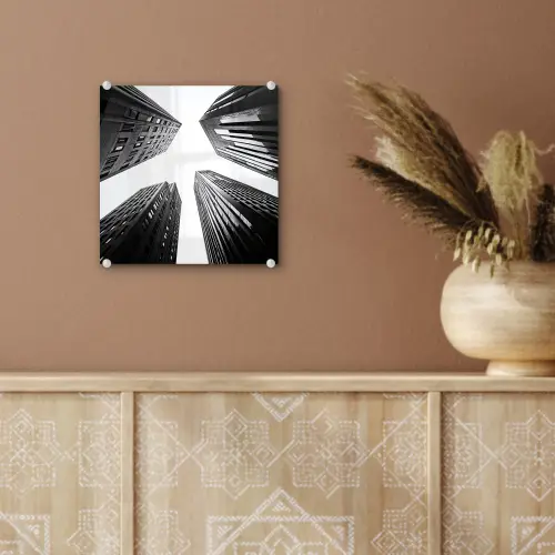 Gebouwen - Lucht - Zwart plexiglas 5mm klein -sfeer5