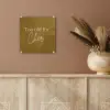 Groen - Too old for cher - Roze plexiglas 5mm klein -sfeer5