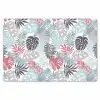 Bladeren - Jungle - Pastel - Tropisch Placemat vinyl groot -zzsfeer1_Kitchenyeah-website