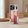 Figuren - Abstract - Roze Telefoonhoesje iPhone 17 Pro klein -sfeer2