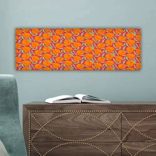 Perziken - Oranje - Zomers canvas 2cm klein 828 -sfeer4