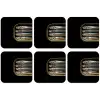 Sardines - Blik - Zwart - Vissen onderzetter kurk middel -zkaufland3dotto