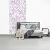 Paars - Vormen - Patroon fotobehang vinyl groot 64 -slaapkamer