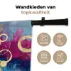 Cirkels - Goud - Abstract Wandkleed katoen klein -sfeer2