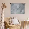 Beton - Grijs - Scheur Wandkleed katoen klein -wsfeer5_kind