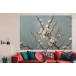 Botanisch - Stilleven - Blauw forex 5mm xxl -woonkamer