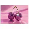 Glitter - Discobol - Roze - Kersen poster papier klein -3d