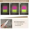 Strepen - Modern - Kleurrijk Light Box met kabel (Kinderlampje) klein -USP_dimbaarNL