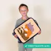 Dieren - Slapen - Samen Kinderkoffer - Zwart klein -sfeer4_NL