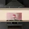 Taart - Pink - Cherry keuken achterwand spatscherm klein -sfeer1