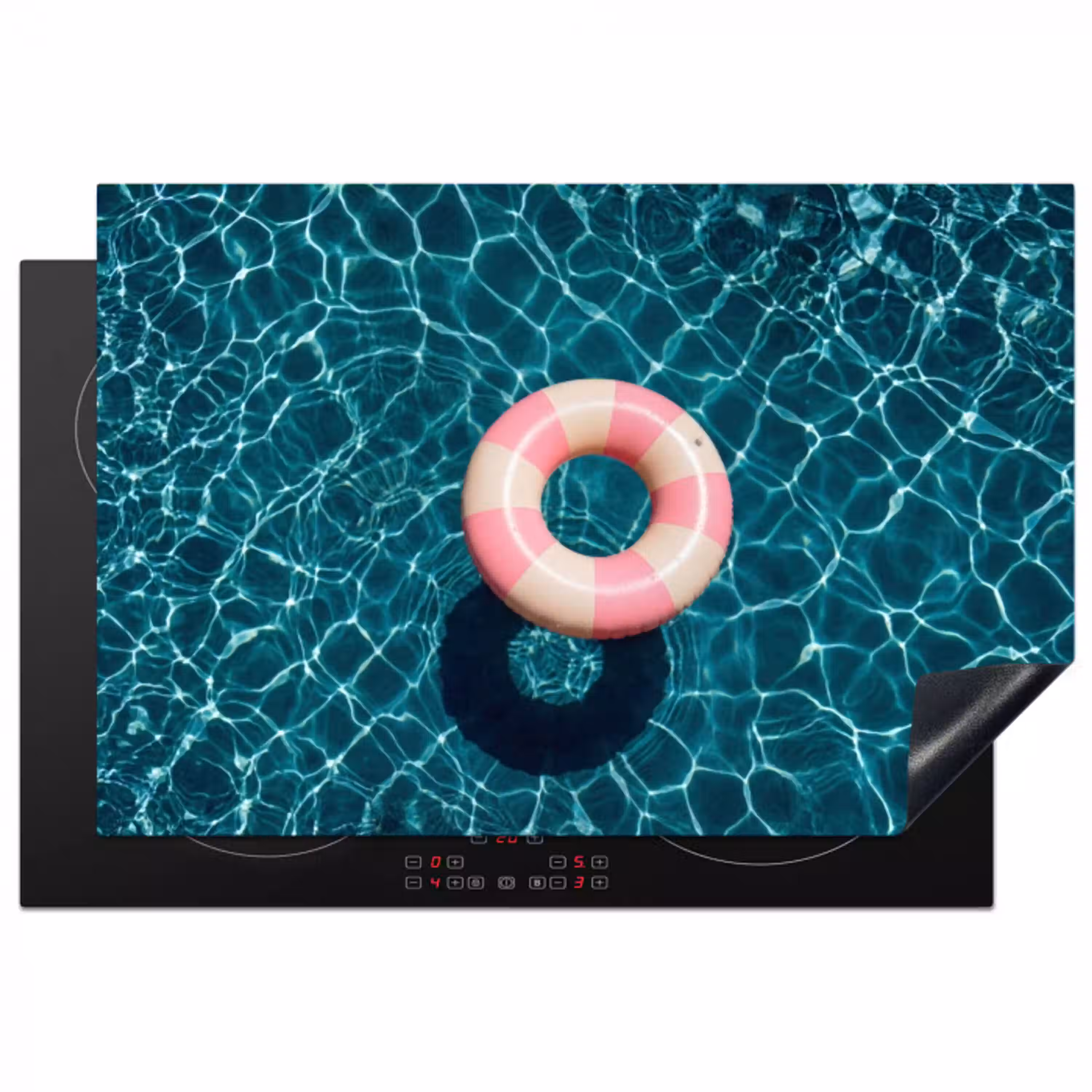 Drijvend - Zwemband - Water Inductie beschermer vinyl 3mm klein -3d