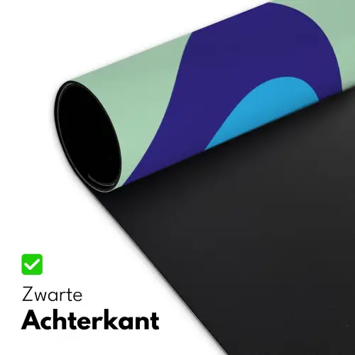 Hartjes - Kleurrijk - Valentijn Muismat XXL klein -sfeer2
