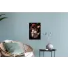 Bloemen - Jan Davidsz de Heem - Tijger - Schilderij - Stilleven - Oude meesters Muursticker klein -plant