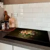 Glazen - Bloemen - Boeket - Kleuren Inductie beschermer vinyl 3mm klein -sfeer3