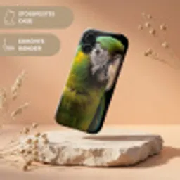 Ara - Portret - Groen Toughcase MagSafe Apple iPhone 17 klein -USP_RandenV_DE