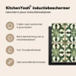 Interieur - Keramiek - Decoratie - Spaans Inductie beschermer vinyl 3mm middel -sfeer2