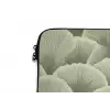 Waaier - Blad - Groen laptophoes neopreen klein 279 -detail